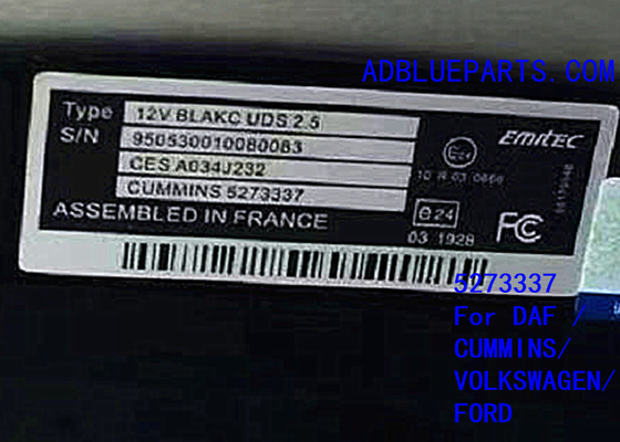 5273337 OEM EMITEC / GRUNDFOS 12V SCR AdBlue DEF Pump Adblue Pump Bomba Arla Supply Module 5273337 Pompa all'urea per DAF/CUMMINS/VOLKSWAGEN/FORD